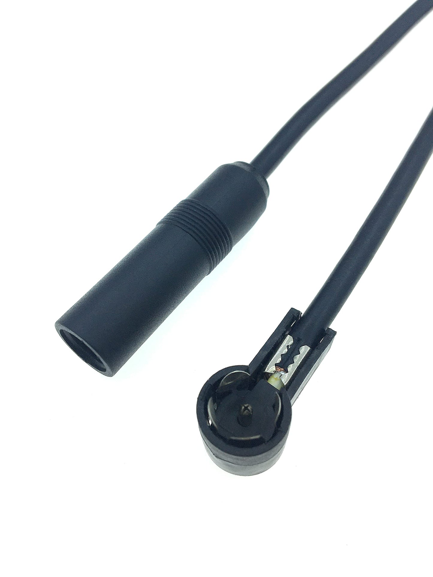 RedYutou Car Radio Antenna FM AM Adapter Cable ISO to DIN Connector for Volkswagen Jetta, Peugeot 405, Citroen & Other Original Cars