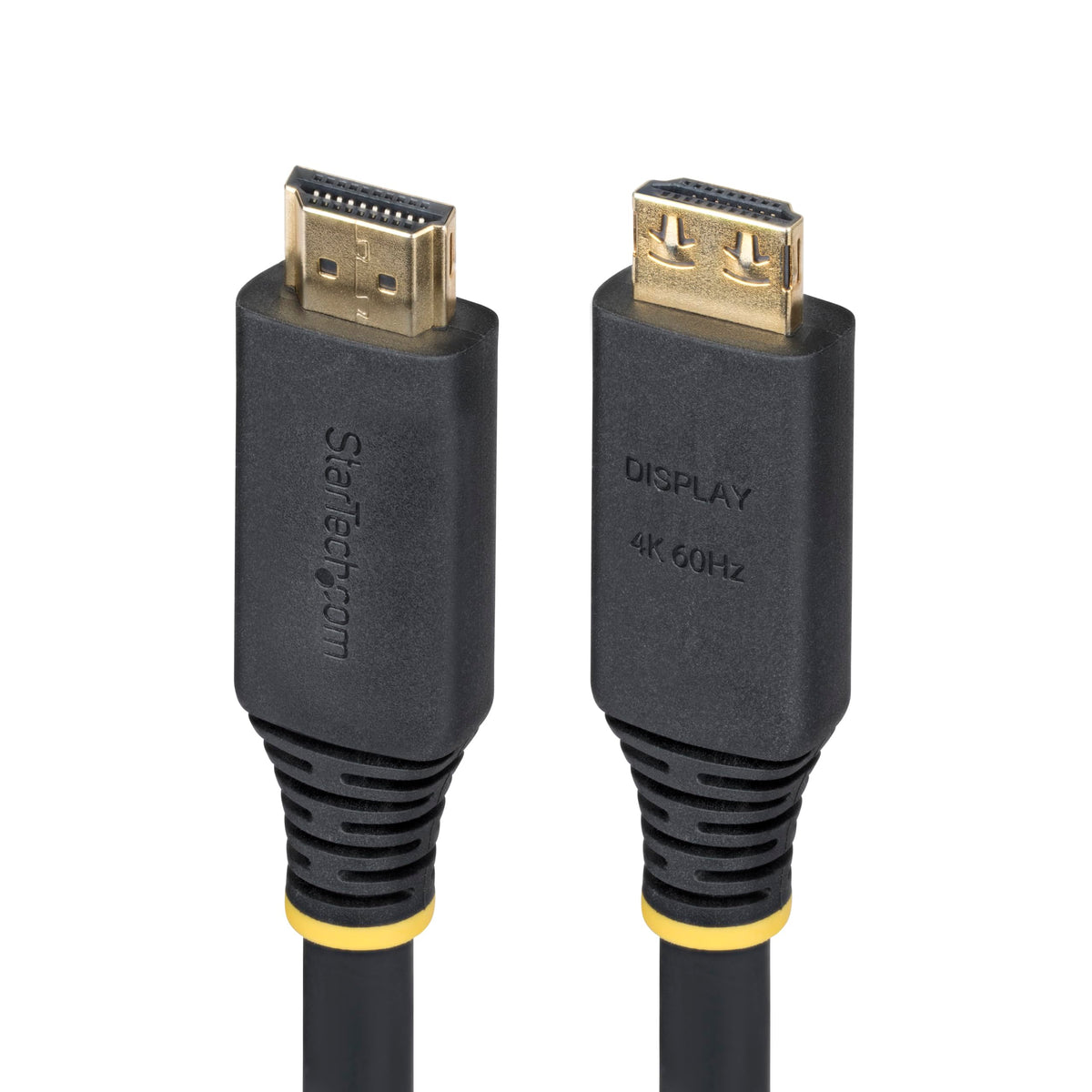 StarTech 50ft Active HDMI Cable with Gripping Connectors, 4K 60Hz