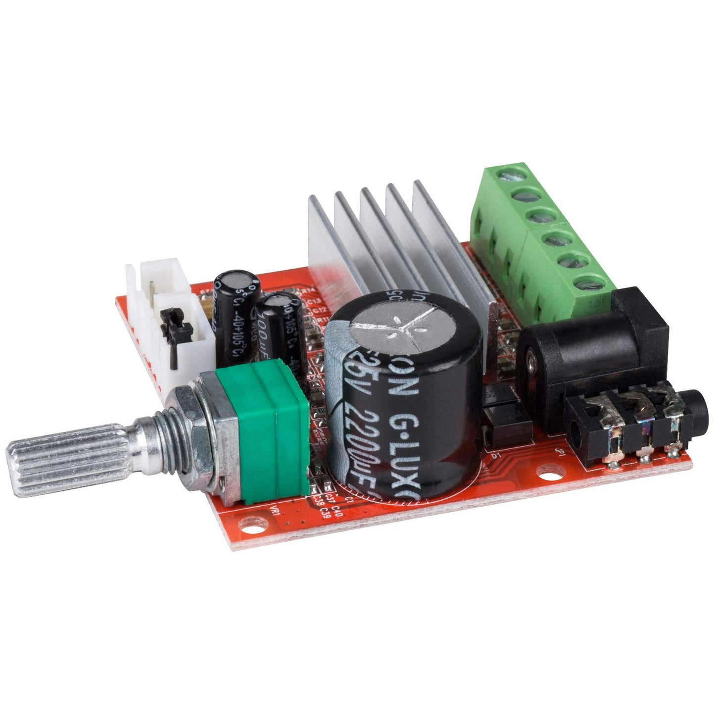 Parts Express 2.1 Hi-Fi Class D Audio Amplifier Board 2 x 15W + 30W 10-18 VDC
