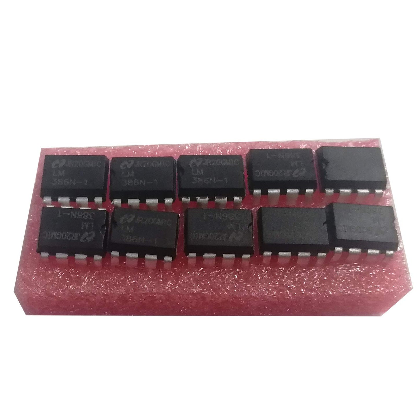 FAYLEZ 10PCS LM386N-1 Semiconductor, Low Voltage, Audio Power Amplifier, Dip-8
