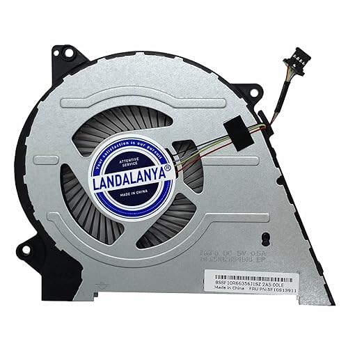 Landalanya Replacement New Laptop CPU Cooling Fan for Lenovo IdeaPad Flex 5 14ARE05 14IIL05 14" 2-in-1 C550-14 81X20005US 81X2000HUS Laptop Series