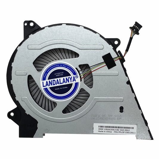 Landalanya Replacement New Laptop CPU Cooling Fan for Lenovo IdeaPad Flex 5 14ARE05 14IIL05 14" 2-in-1 C550-14 81X20005US 81X2000HUS Laptop Series