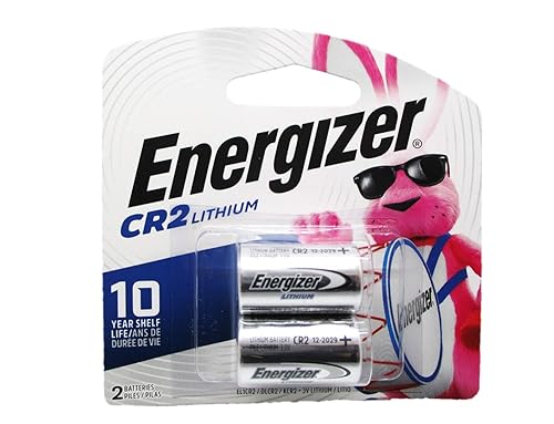Energizer CR2 Lithium Battery, Pack of 2