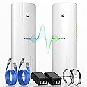 Wireless Bridge Point to Point Outdoor WiFi, Wireless Network Expansion Kit, Long Range High Speed 5G | 2 Units Bridge Kit Complete Pre-Configured
