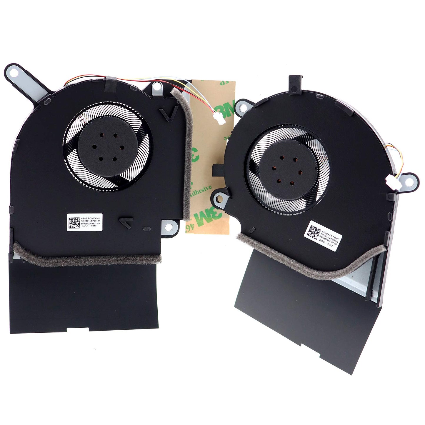 Deal4GO CPU & GPU Graphics Cooling Fan (12V) Replacement for ASUS G531GW G731GW G712LW G732LXS G531GW-DB76 G731GW-DH76 G712LW-ES74