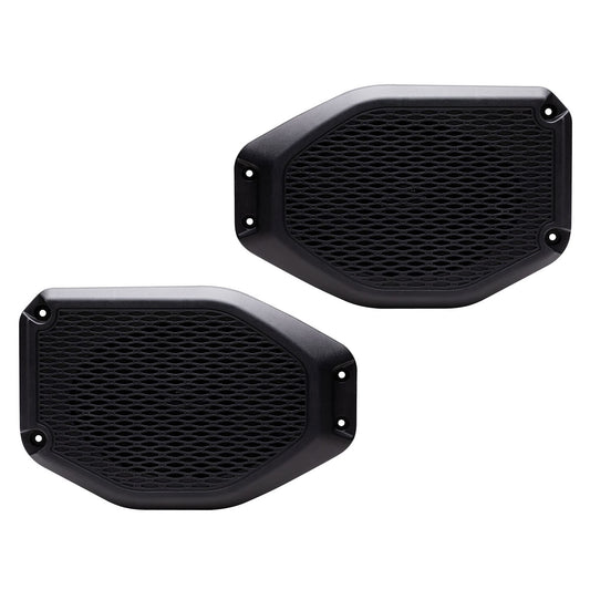 MB Quart 6x9 Inch Rear Speaker Soundbar Mounting Kit for Jeep Wrangler JL 2018-2023 and Jeep Gladiator JT 2020-2023, Requires 6x9" Speakers