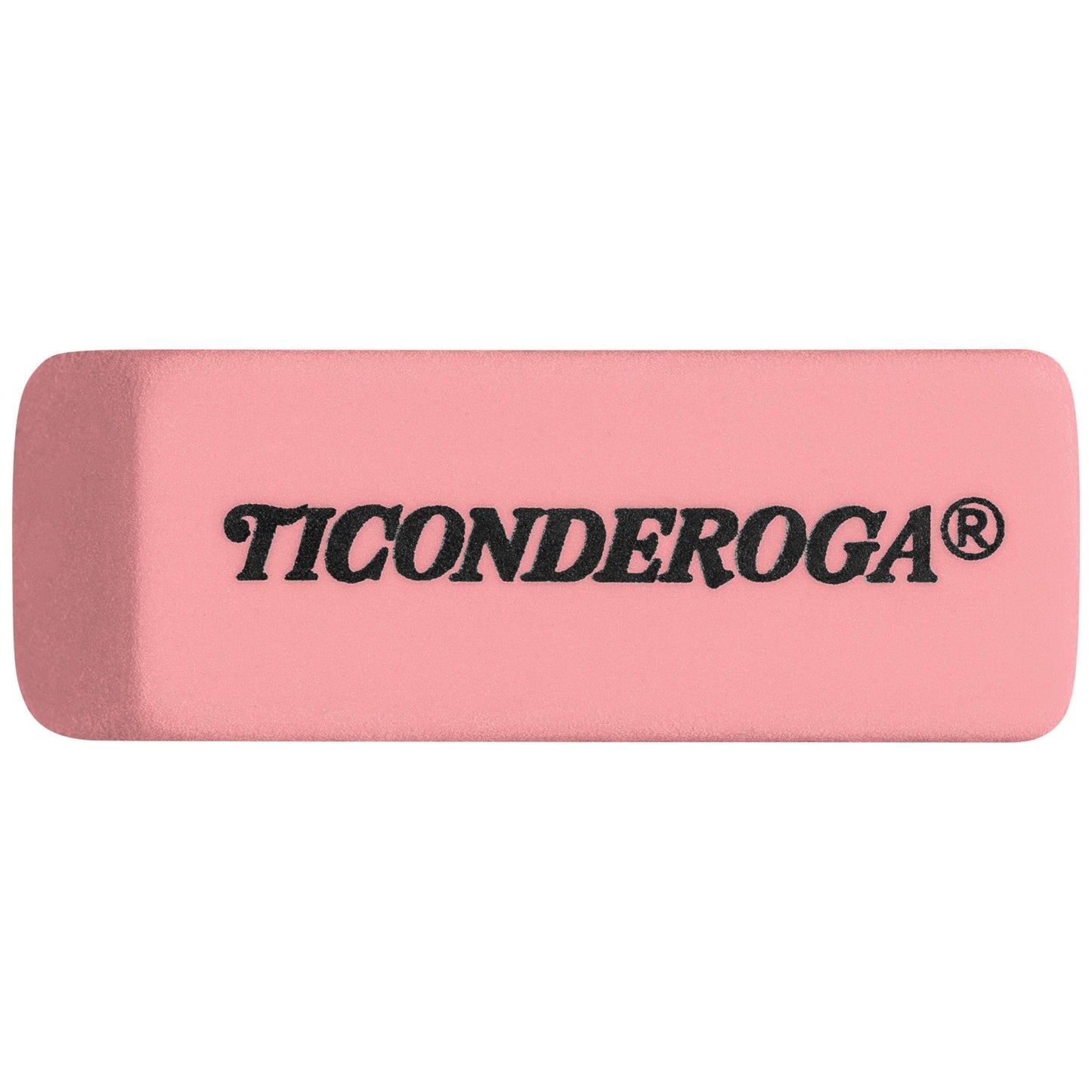Ticonderoga Wedge Erasers, Pink, 3 Count