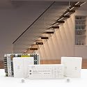 RWOFNIA Wall Switch Control and Motion Sensor LED Stair Lighting Kit RW-5620, 40 Inches Long Cuttable LED Light for Indoor LED Stair Lights (Warm