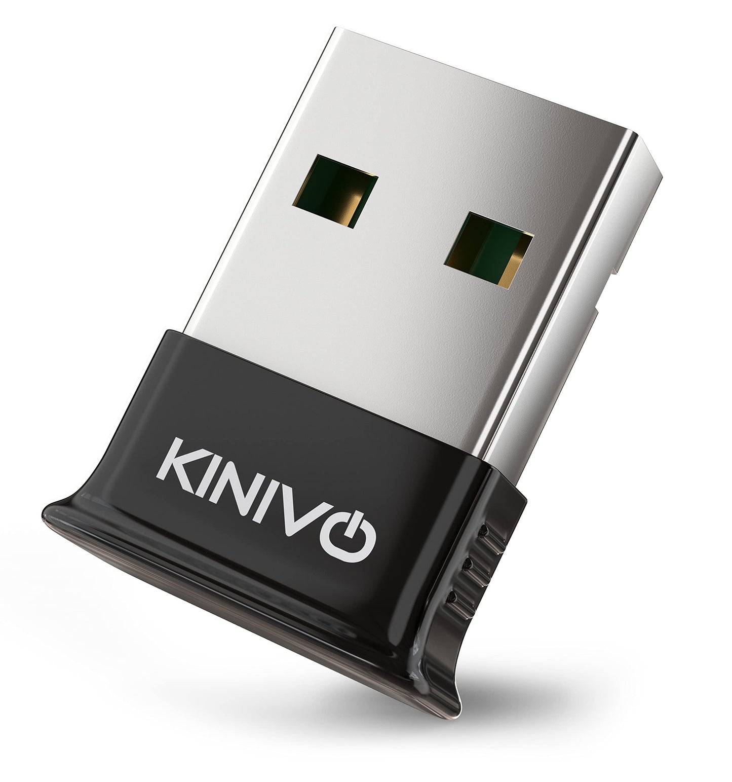 Kinivo USB Bluetooth Adapter for PC BTD400 (Bluetooth 4.0 Dongle Receiver, Low Energy) - Compatible with Windows 11/10/8.1/8, Raspberry Pi, Linux