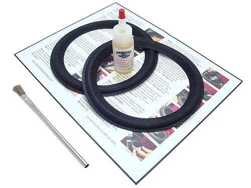 Boston Acoustics 7" Speaker Foam Surround Edge Repair Kit - 2 Speaker Kit - Compatible with Boston CR-8, CR8, HD-7, HD7 Micro 80pv, Many More