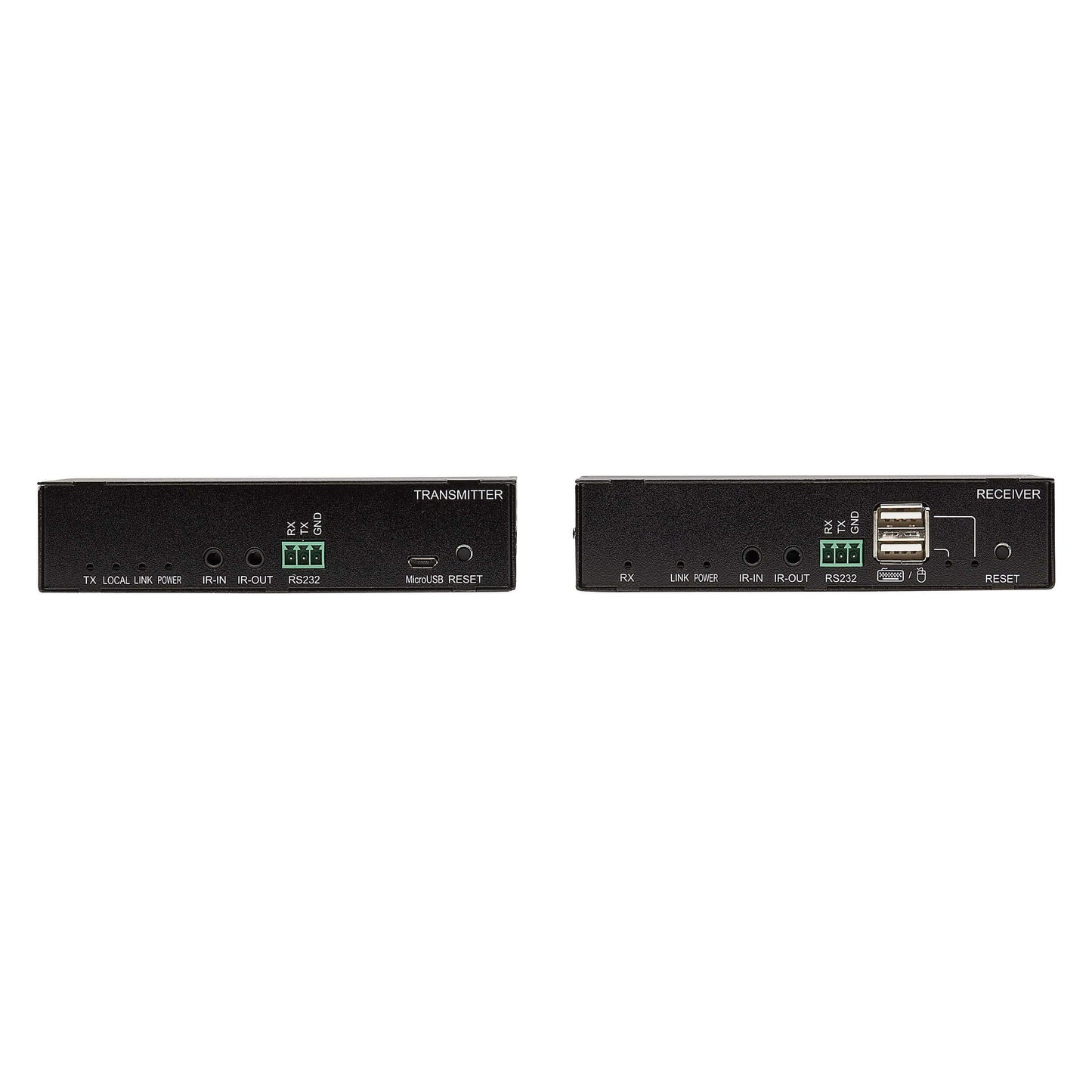 Tripp Lite HDMI Over Cat6 Extender Kit w/Power Over Cable 4K@60Hz 4:4:4 (B127E-1A1-HH), 300 Feet