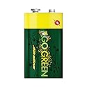 Go Green Power 24005 - 9V Alkaline Batteries, 1pk, 1 ea, green