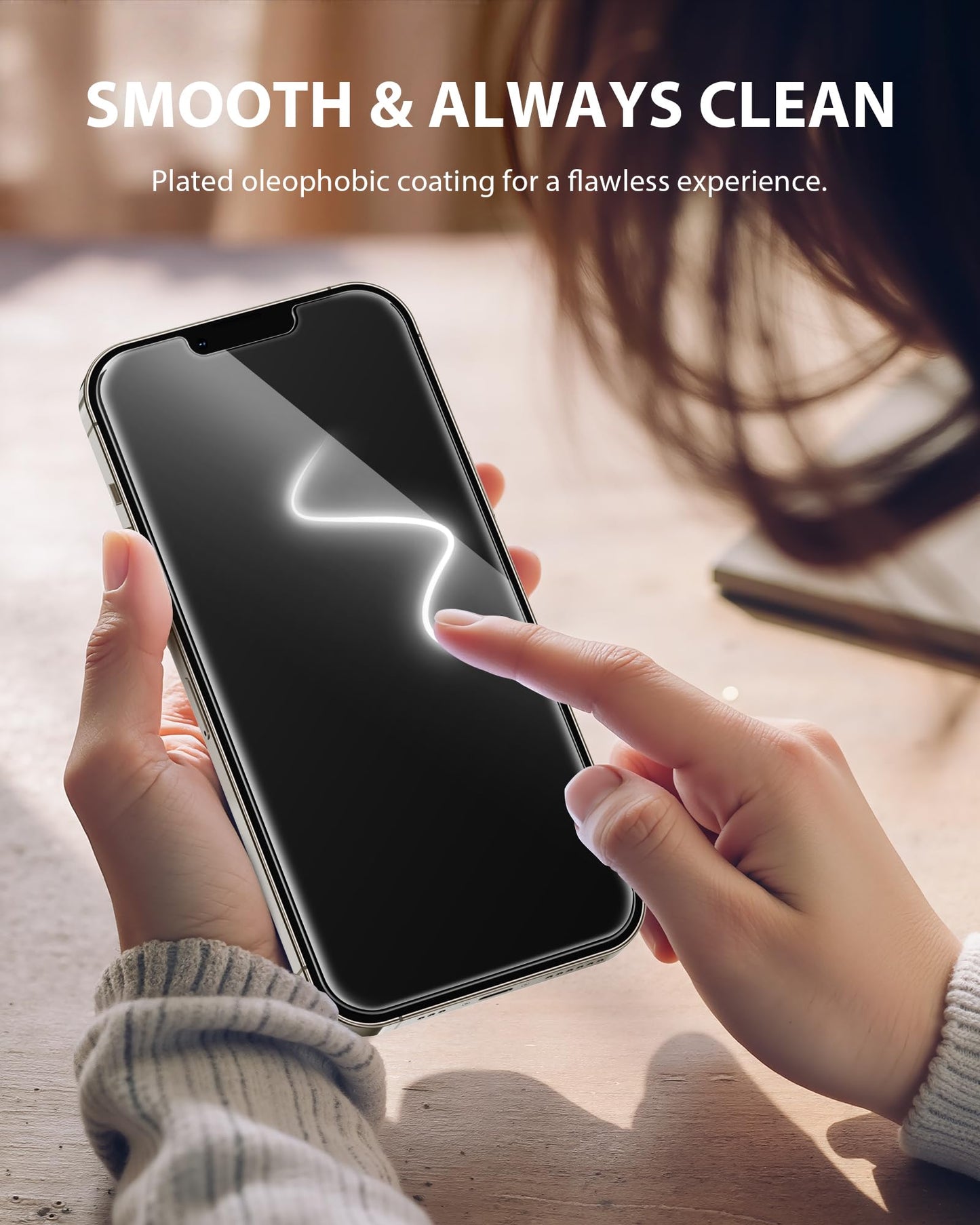 PDDKISS 2 Pack Privacy Screen Protector for iPhone 13/iPhone 13 Pro (2021) /iPhone 14 (2022) 6.1 inch Black Anti Spy Tempered Glass