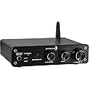 Dayton Audio DTA-2.1BT2 Bluetooth 5.0 Stereo Audio 2.1 Channel Amplifier Receiver Mini Hi-Fi Class D Integrated Amp 2.1 CH for Home Speakers 100W