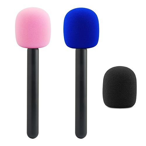 JCMOYUTY for DJI Mic Stand, Holder for DJI Mic 1/2, Handle for Rode Wireless GO II/ME/Pro Wireless Lav Microphone Interview GO Handheld Adaptor Stick