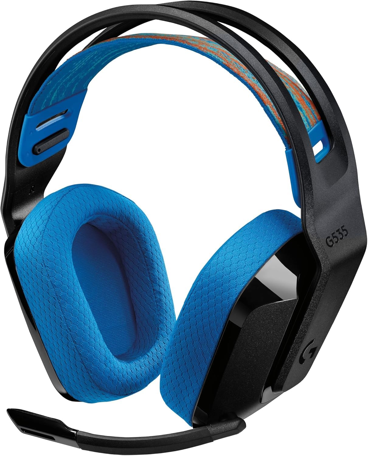 Logitech G G535 Lightspeed Wireless Gaming Headset - Lightweight Over-Ear Headphones, Silent Rotatable Microphone, 33 Hours Battery Life, PC, PS5