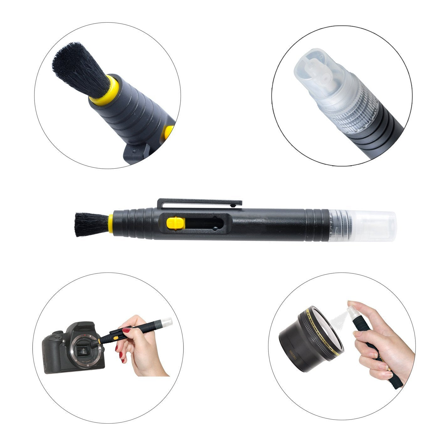 Professional Maintenance Kit for Sony Cyber-Shot DSC-HX400V - Mini Tabletop Tripod + LCD Screen Protector + Cleaning Set, Cleaning Tools