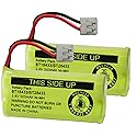 Cerepros 2-Pack BT18433/BT28433 Replacement Battery Pack for VTech AT&T BT8300 BT1011 BT1018 CS6229 DS6301 DS6151 DS6101 Cordless Phone Handset System