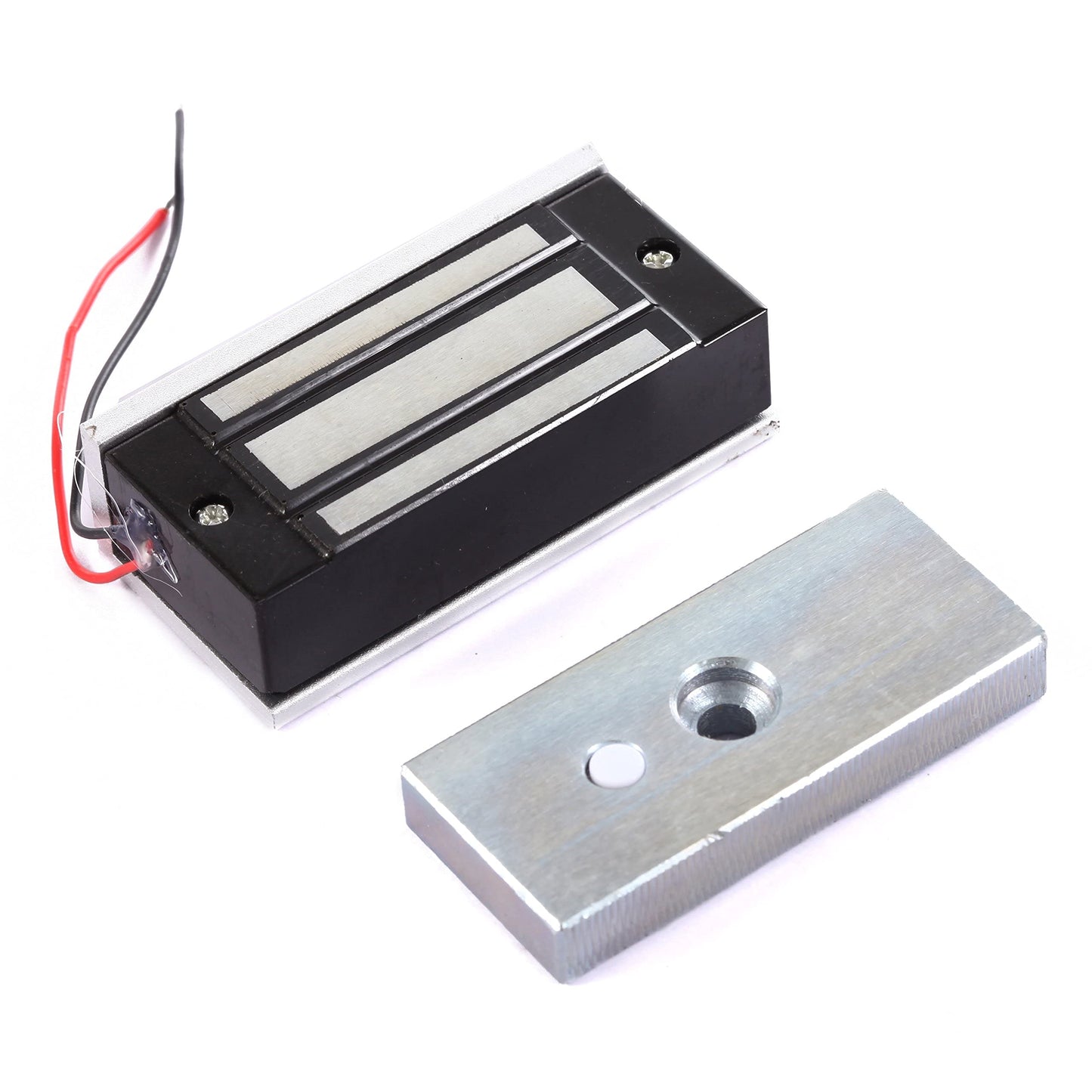 UHPPOTE 60KG 120lbs Holding Force Mini Electromagnet Lock 12V Fail Safe for Door Acces Control System