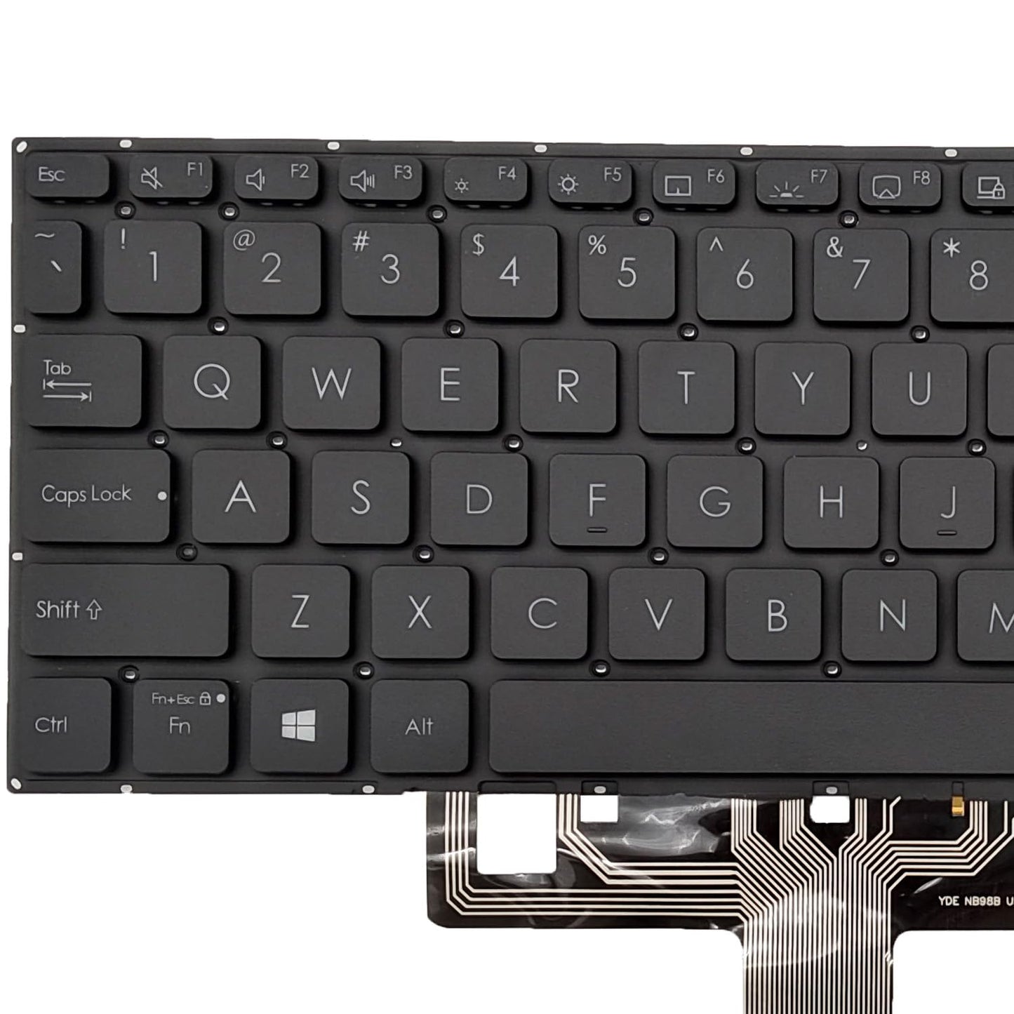 PAEBAI+ Replacement Laptop Keyboard Backlit for ASUS VivoBook E510M E510MA L510M L510MA S533 S533E S533EA S533F X521 X521EA X521EQ X521FA X521FL