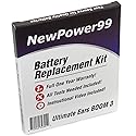 NP99sp Battery Replacement Kit for Ultimate Ears Boom 3 with Tools, Video Instructions and Long Life Battery from NewPower99