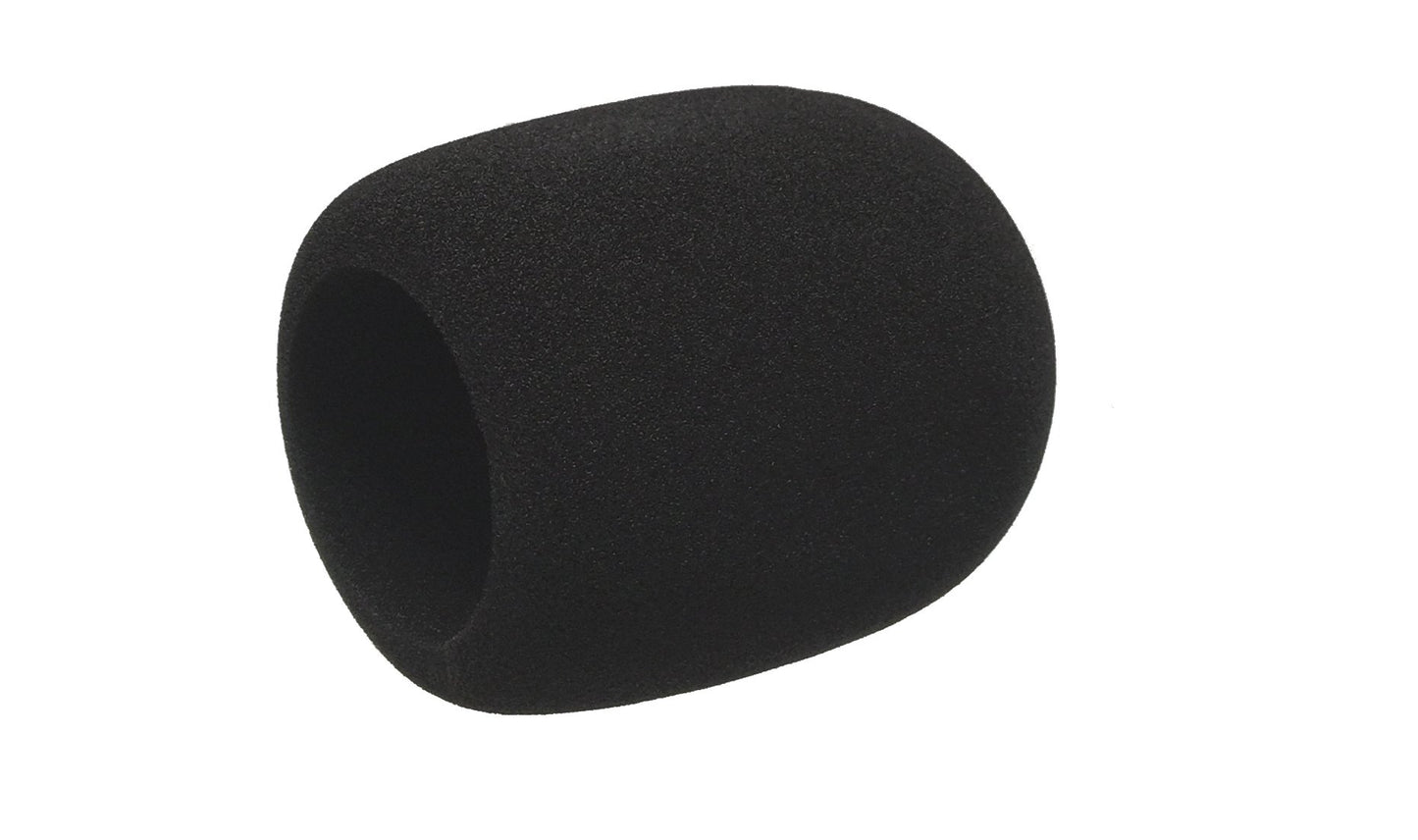 Tetra-Teknica Extra Extra Large Foam Windscreen for MXL GENESIS, Audio Technica, and Other Large Microphones, Color Black