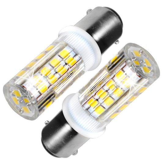 HQRP 2-Pack 120V LED Light Bulb Cool White Compatible with Clarke 40920A CK-40920A 911113 Replacement for Super 7 7R Su7R B2 Edge Hand Sanders