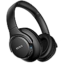 KVIDIO Bluetooth Headphones Over Ear, 65 Hours Playtime Wireless Headphones with Microphone, Foldable Lightweight Headset with Deep Bass, HiFi Stereo…