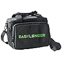 EASYLONGER Travel Carrying Case Compatible with ES960, ES960 PRO, Apowking R100, Anker SOLIX/A1727, etc. Battery Pack Storage Bag with Cable Organizer