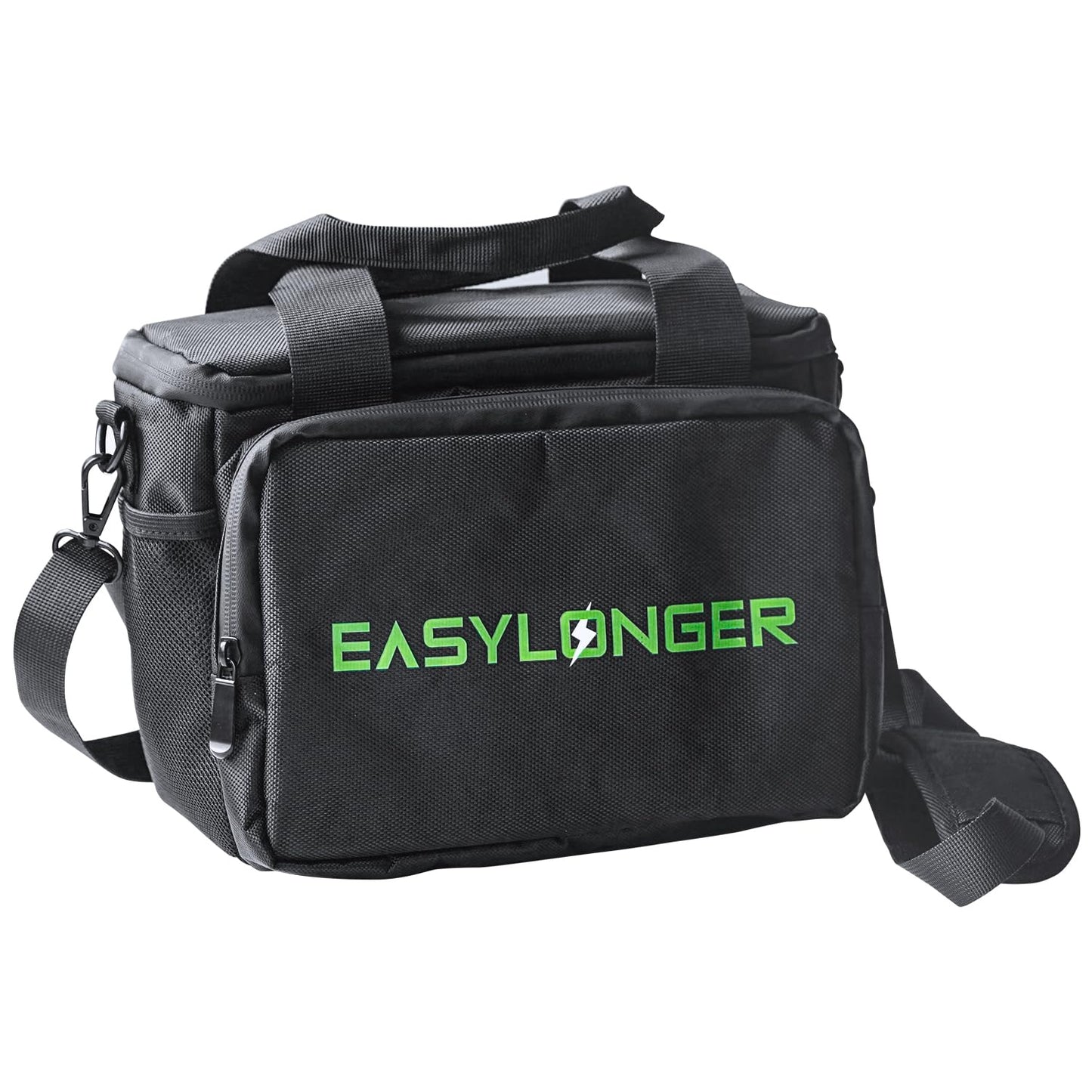 EASYLONGER Travel Carrying Case Compatible with ES960, ES960 PRO, Apowking R100, Anker SOLIX/A1727, etc. Battery Pack Storage Bag with Cable Organizer