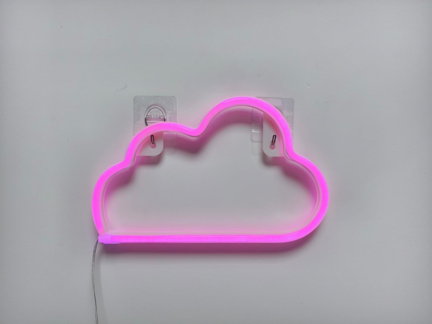Neon Signs-LED Cloud Neon Light for Wall Decor, Battery or USB Powered Cloud Sign Shaped Decoration Wall Lights (pink)