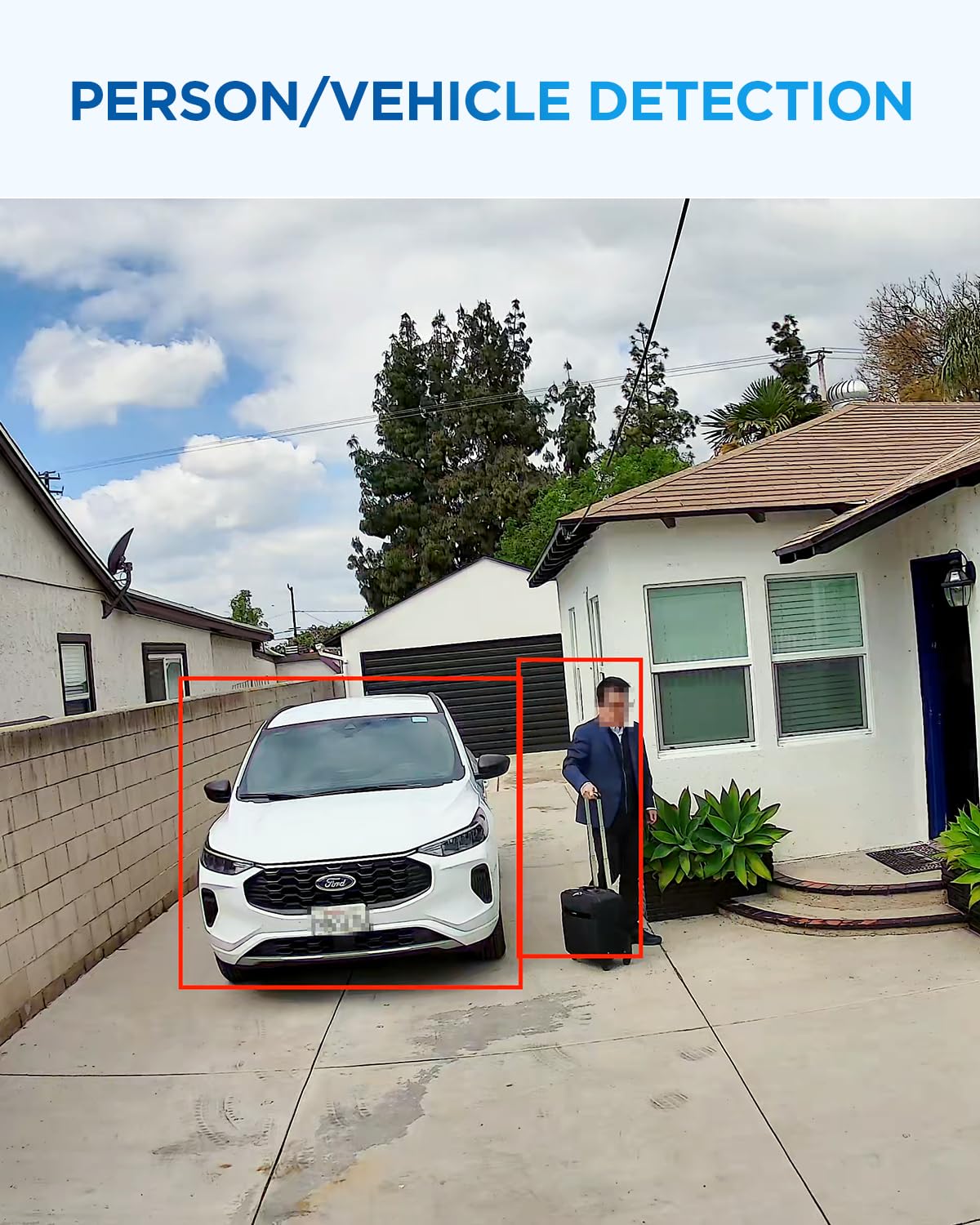 4COVR 4K PoE 32 Channel Security Camera System 2-Way Audio Talk, Person Vehicle Detection & Smart Color Night Vision, UHD NVR 8TB HDD, 12 Dome 12