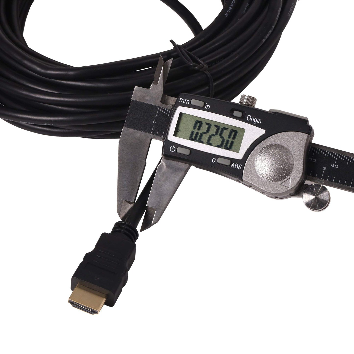 ProAm USA 30 ft HDMI Cable - 4K 30AWG Mini-HDMI (Type C) to HDMI (Type A)