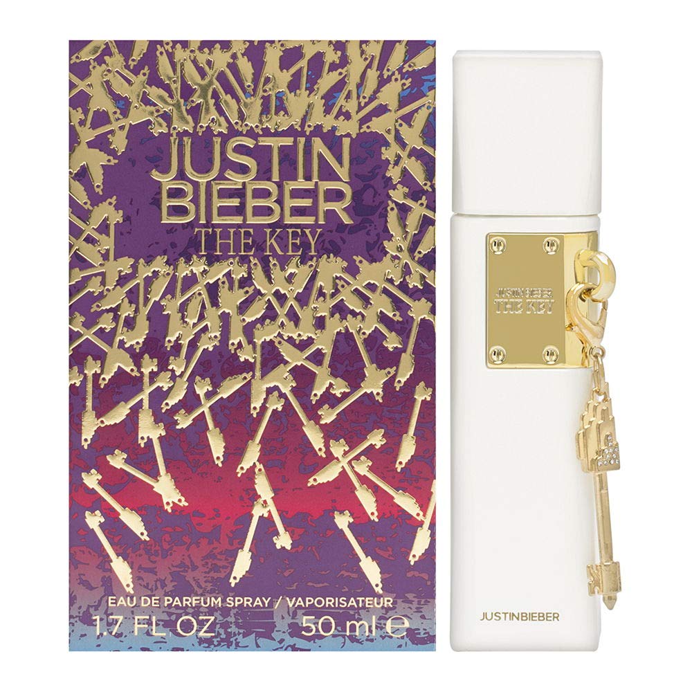 Justin Bieber Key Eau de Parfum Spray, 1.7 Ounce