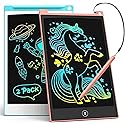 TECJOE LCD Writing Tablet, 8.5 Inch Colorful Doodle Board Drawing Tablet for Kids, Christmas Stocking Stuffers Birthday Gifts Travel Games Toys…