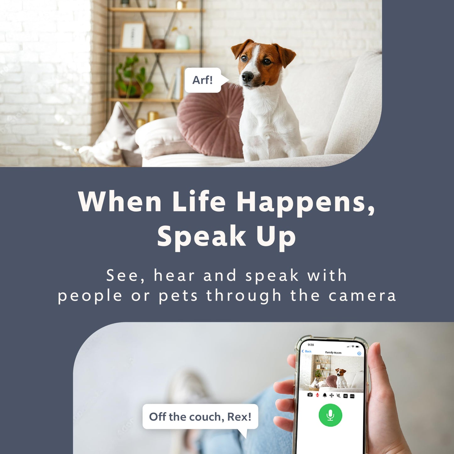 Swann EVO 2K Indoor Wi-Fi Security Camera: 2K HD Video, Compact Plug-in, Sound/Motion/pet/Person Detection, Live View, Night Vision, 2-Way Talk