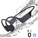 Tevese Bone Conduction Swimming Headphones Underwater, IPX8 Waterproof Bluetooth 5.4 Open Ear Headphones with 32G MP3 Memory for Swimming, Running…