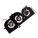 Deal4GO CPU GPU Graphics Cooling Fan Replacement for MSi GS63VR, GS73VR Stealth Pro 6RF 7RF 7RG MS-16K2 MS-17B3