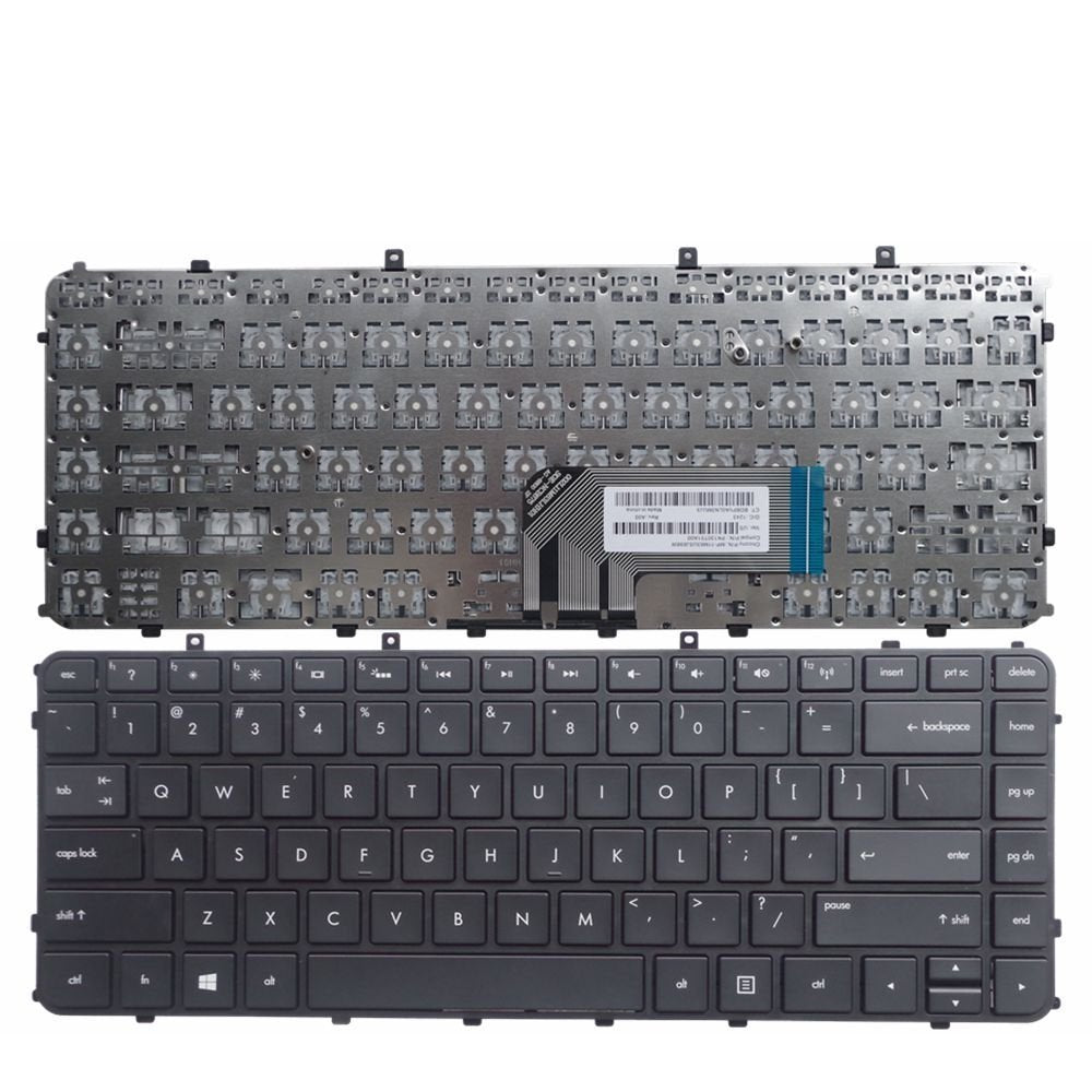New Laptop Keyboard with Frame Replacement for with HP Envy Ultrabook 4-1005xx 4-1015dx H4-1017nr 4-1019wm 4-1030ca 4-1030us 4-1038nr 4-1043cl