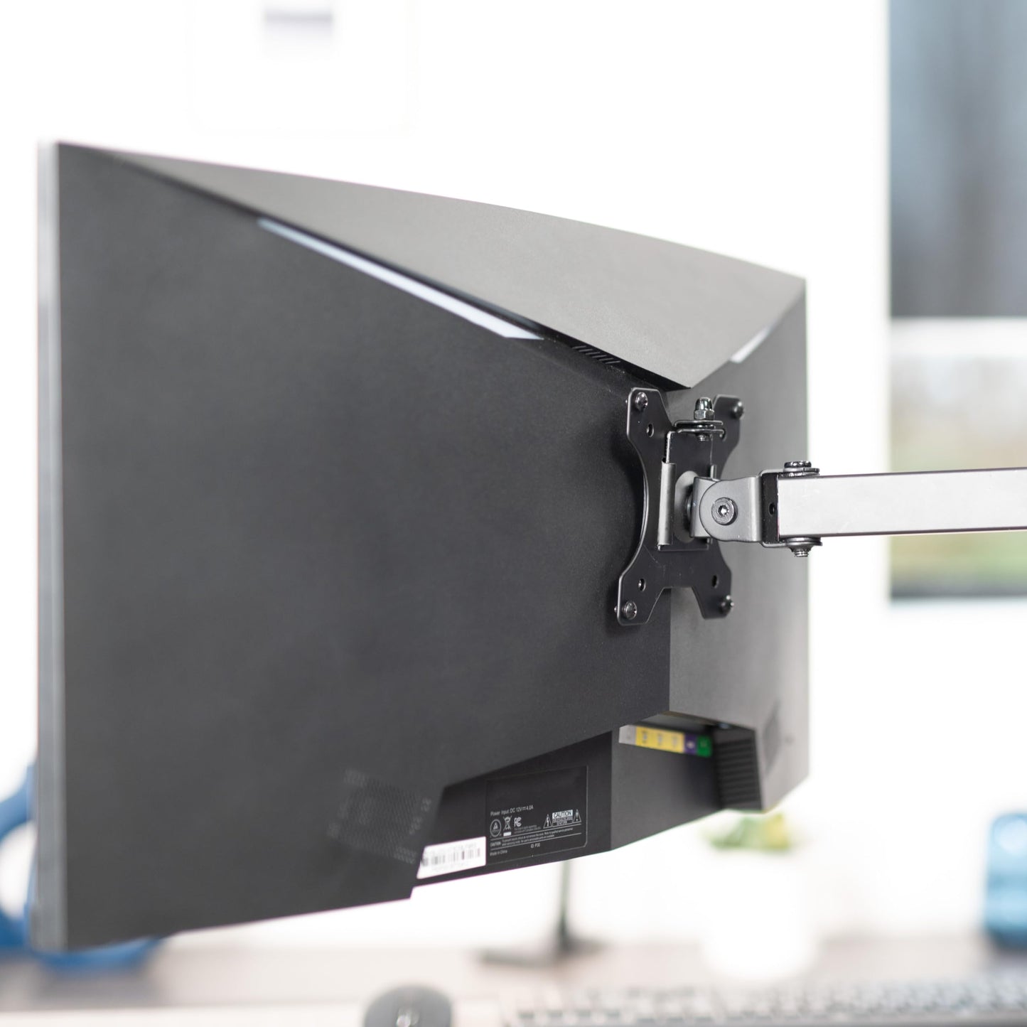 VIVO VESA Adapter Plate Bracket, Designed for Sceptre C25, C30, and C34 Monitors, VESA up to 100x100, Black, MOUNT-SRC30