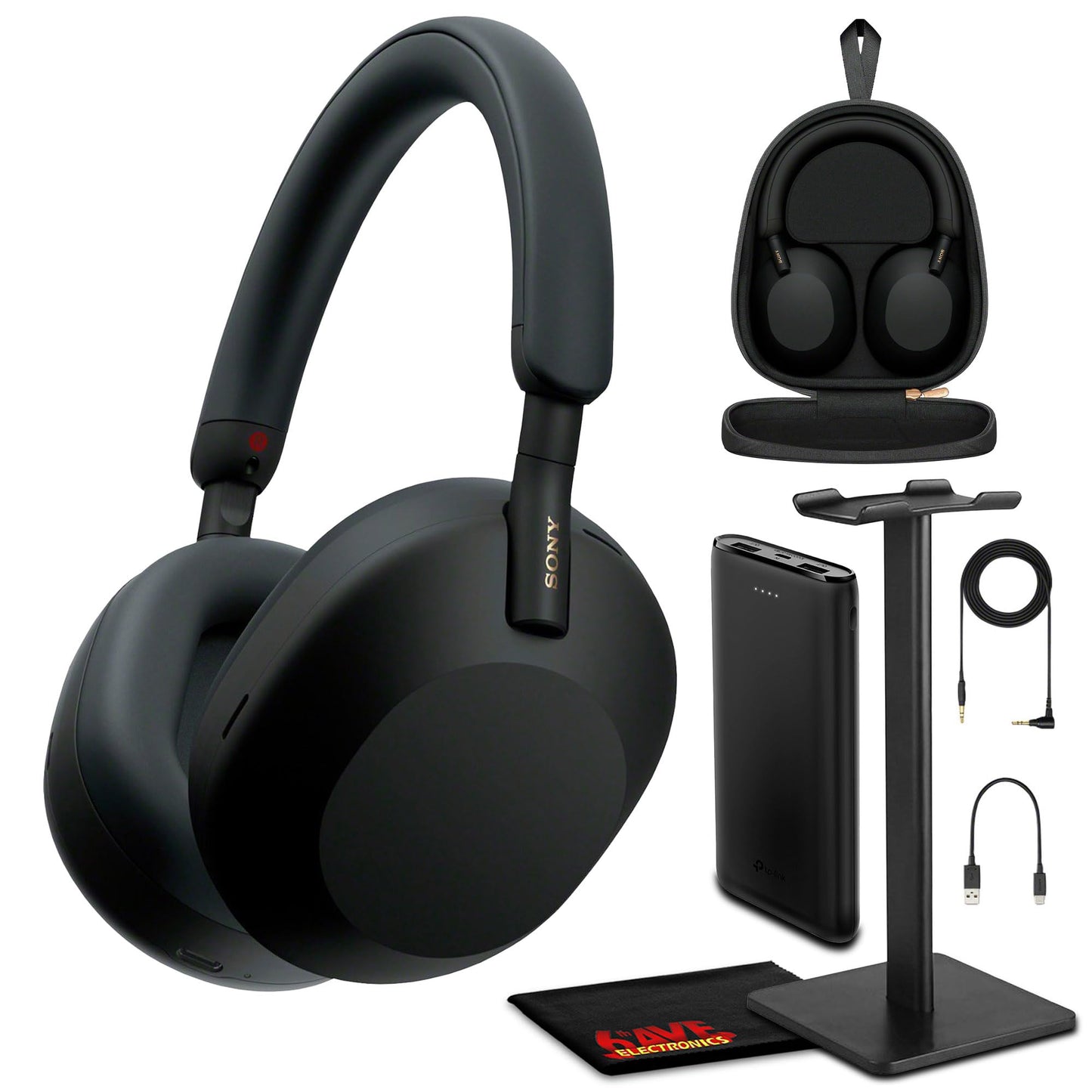 Sony WH-1000XM5 Best Auto Noise Canceling Wireless Over-Ear Headphones, 30hr Battery Life - Optimizer for Alexa and Google Assistant, Crystal Clear…