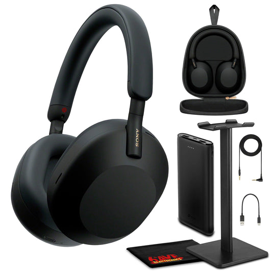 Sony WH-1000XM5 Best Auto Noise Canceling Wireless Over-Ear Headphones, 30hr Battery Life - Optimizer for Alexa and Google Assistant, Crystal Clear…