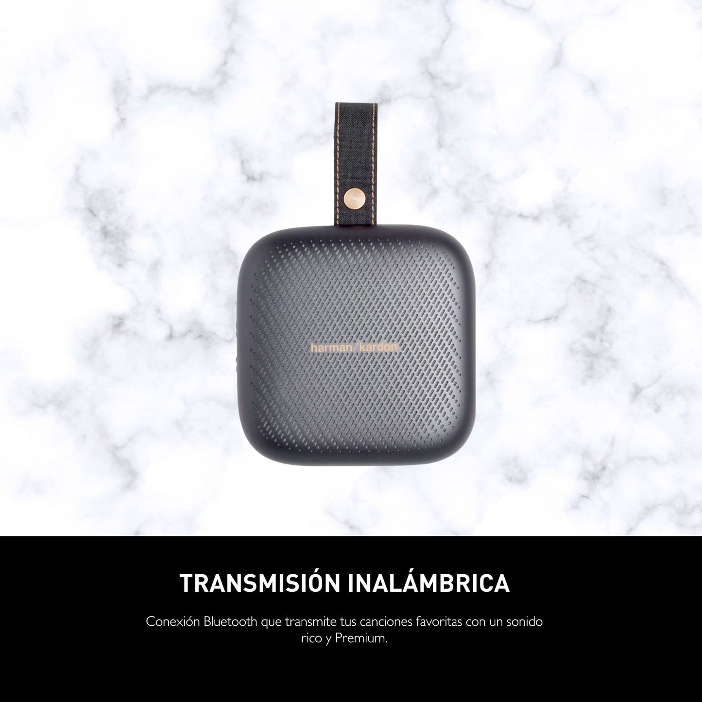 Harman Kardon Neo - Portable Bluetooth Speaker with Strap - Gray