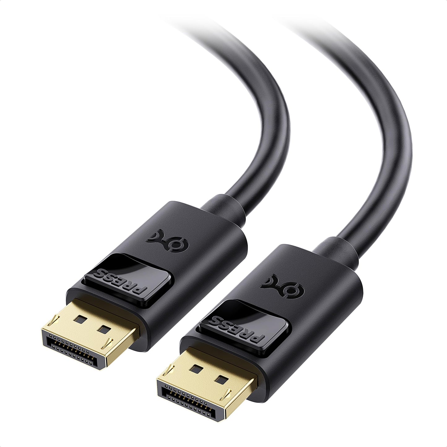 Cable Matters [VESA Certified] 32.4Gbps DisplayPort 1.4 Cable - 10ft, Support 8K 60Hz, 4K 240Hz DisplayPort Cable 1.4 with FreeSync, G-SYNC and HDR