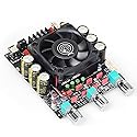 ZK-3002T 300W+300W Bluetooth Digital Amplifier Board TPA3255 Chip 2.0 Channel with Bluetooth/3.5mm AUX Input/USB Input,with Treble and Bass Adjustment