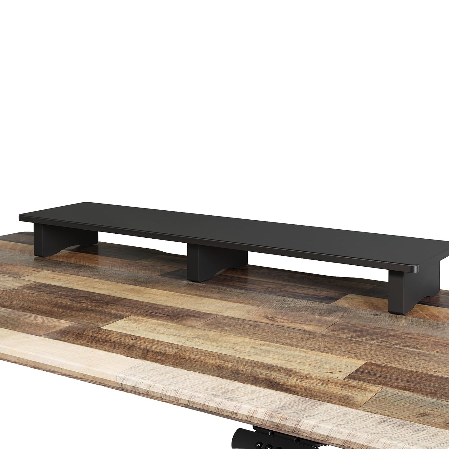 Vari Modern Monitor Riser - Large Dual Monitor Stand - Elevated Desk Shelf for Home Office Organization - Durable and Lightweight - Ideal for Computer