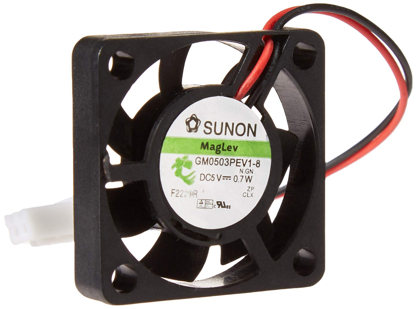 Stratux Case with Fan, White ABS