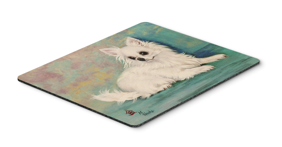 Caroline's Treasures MH1057MP Chihuahua Queen Mother Mouse Pad, Hot Pad or Trivet for Home Office Gaming Working Computers Laptop Mouse Mat,Washable