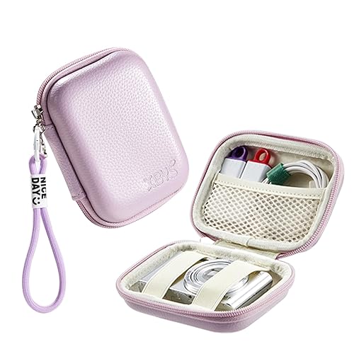 VNEIRY portable came cases Digital Camera Case for CAMKORY, Kodak, Canon & More - Small Travel Compact Pouch with Mesh Pocket for Accessories & SD