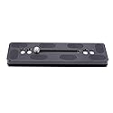 FocusFoto PU120 PU-120 Quick Release Plate, 120mm Long Plate with 1/4"-20 Mounting Screw for Benro B0 B1 B2 J0 J1 N1 Arca Swiss Tripod Ball Head